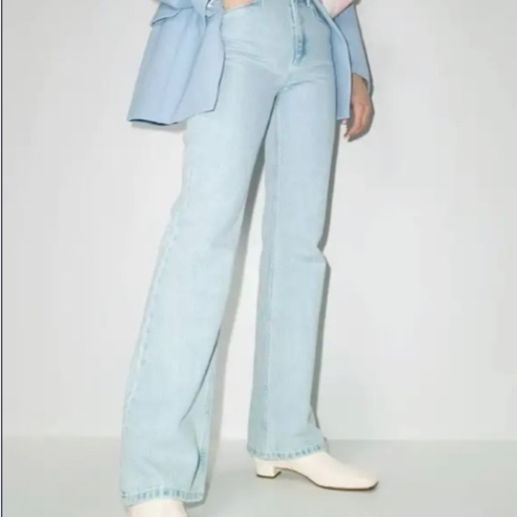 BY FAR Este 30mm square toe ankle boots - Picture 2 of 3